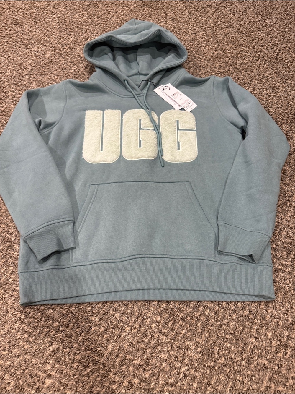 UGG women’s teal hoodie new with tags